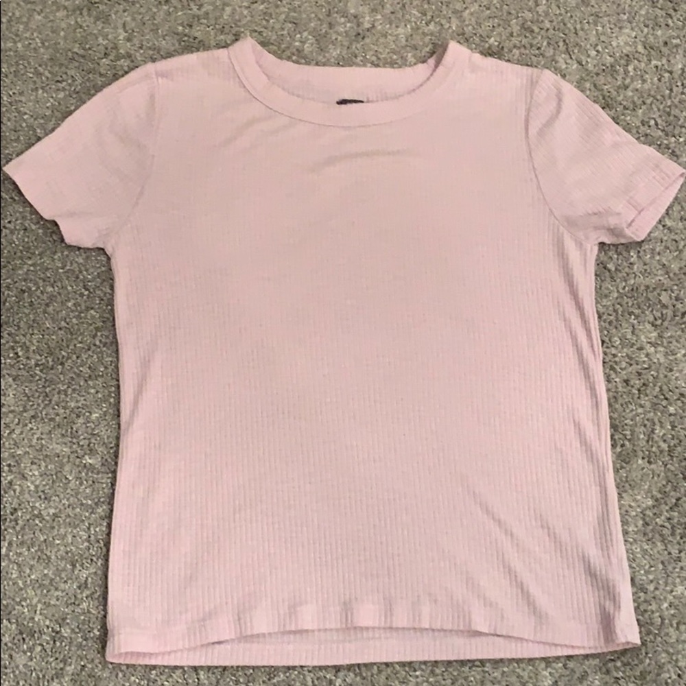 Aerie ribbed short-sleeve t-shirt